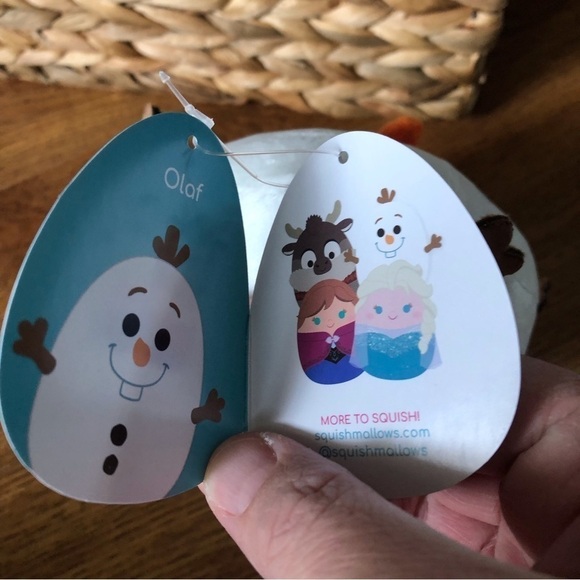 Squishmallows Disney: Frozen: Olaf in 5" - Picture 6 of 7